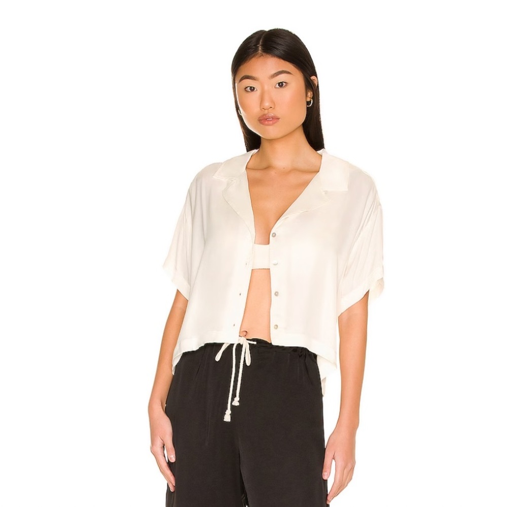 DONNI. silky short sleeve